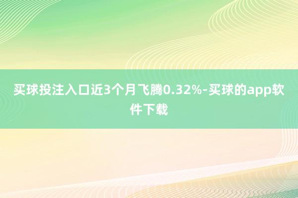 买球投注入口近3个月飞腾0.32%-买球的app软件下载