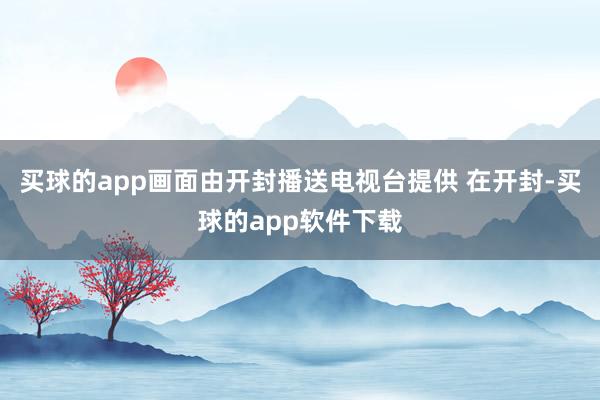 买球的app画面由开封播送电视台提供 在开封-买球的app软件下载