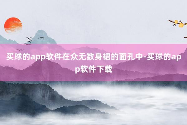 买球的app软件在众无数身裙的面孔中-买球的app软件下载